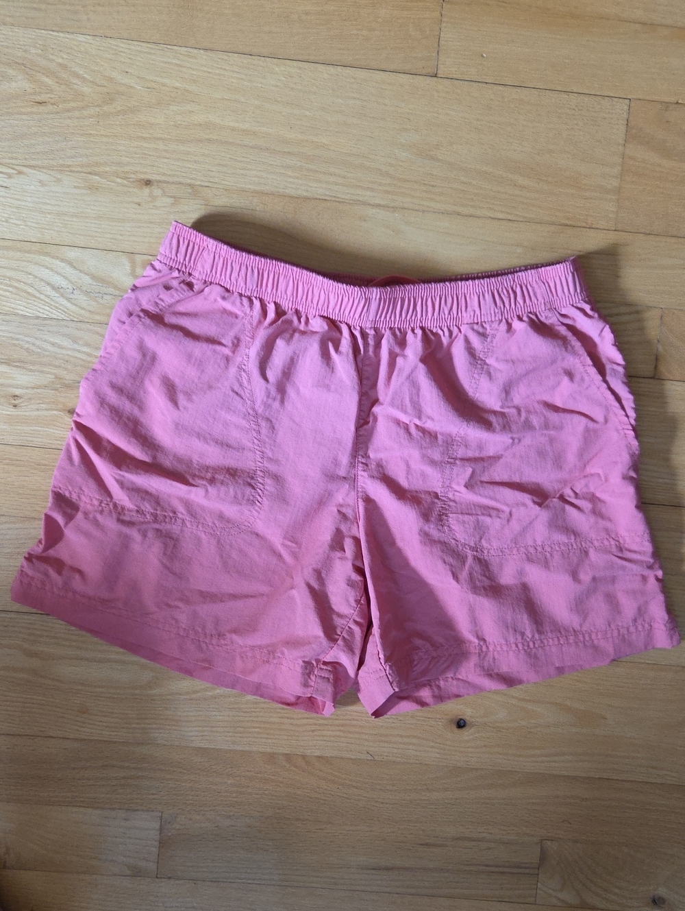 Columbia Women’s Pink Elastic-Waist Casual Shorts